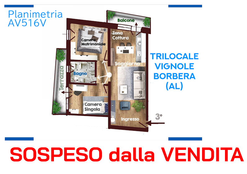 Appartamento | Vignole Borbera